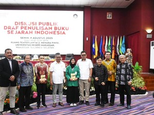 Kemenbud Gelar Diskusi Publik Draf Buku Sejarah di UNM, Ini Hasilnya