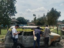 Mobil Kijang Kapsul Ludes Terbakar di SPBU Muara Enim, Pemilik Kendaraan Kabur