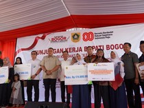 Sambut HUT RI Ke-80, Bupati Bogor Resmikan Gebyar Pelayanan Publik