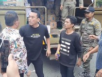Ricuh! Satpol PP Pati Bubarkan Penggalangan Donasi Demo Tolak Kenaikan PBB