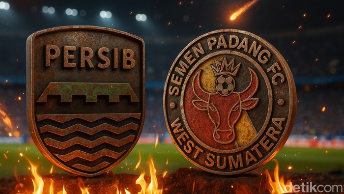 Persib Bandung vs Semen Padang.