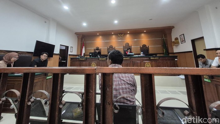 Sidang praperadilan Polres Klungkung di PN Semarapura, Selasa (5/8/2025).