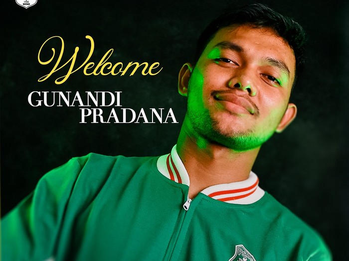 Kiper baru PSMS Medan Ahmad Gunandi Pradana
