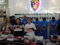 Polda Jateng Bongkar Pabrik Uang Palsu di Pengging Boyolali