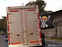 Bendera One Piece Mulai Bermunculan di Mataram