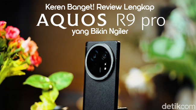 Flagship Jepang Kembali! SHARP Aquos R9 Pro: Desain Cantik, Performa Gahar!