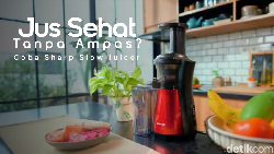 SHARP Slow Juicer: Rahasia Recharge Energi Setelah Olahraga