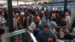 Suasana Manggarai Kembali Normal Usai Kereta Anjlok