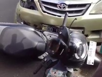 Pemotor Bonceng Istri-2 Anak Tabrakan dengan Mobil di Mamuju, Balita Tewas