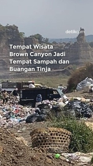 Video: Tempat Wisata Brown Canyon Jadi Tempat Sampah dan Buangan Tinja