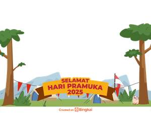 Unduh 10 Twibbon Gratis Hari Pramuka 2025 untuk Sosial Media, Klik di Sini!