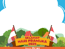 35+ Twibbon Hari Pramuka 2025 yang Unik dan Kreatif Beserta Captionnya