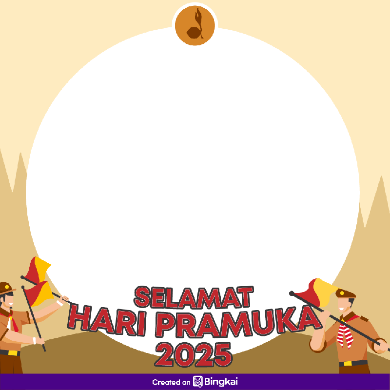 Twibbon Hari Pramuka 2025