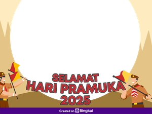 37 Twibbon Hari Pramuka 2025 Terbaru Lengkap Captionnya, Yuk Share ke Medsos!