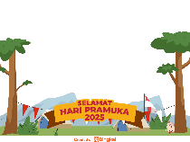 Rayakan Hari Pramuka dengan 10 Twibbon Gratis yang Keren