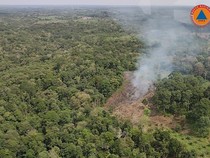Wilayah Muba Terpantau Berasap, Petugas Langsung Cek ke Lapangan