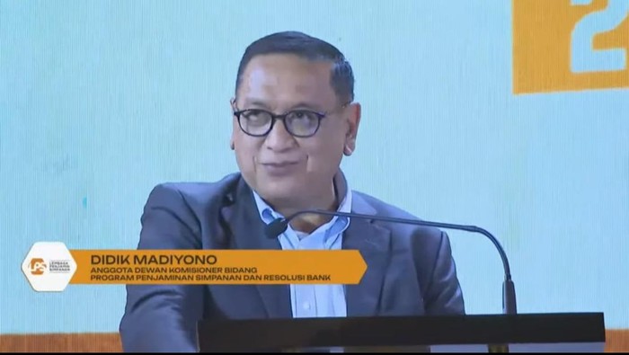 Anggota Dewan Komisioner Lembaga Penjamin Simpanan (LPS) Didik Madiyono