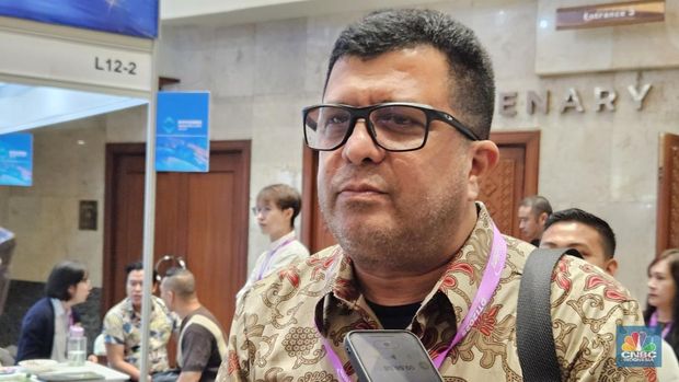 Direktur Eksekutif ATSI Marwan O Baasir. (CNBC Indonesia/IIntan Rakhmayanti Dewi)
