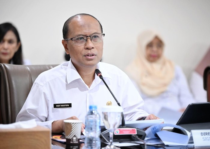Direktur Jenderal Pembangunan dan Pengembangan Kawasan Transmigrasi, Sigit Mustofa Nurudin.