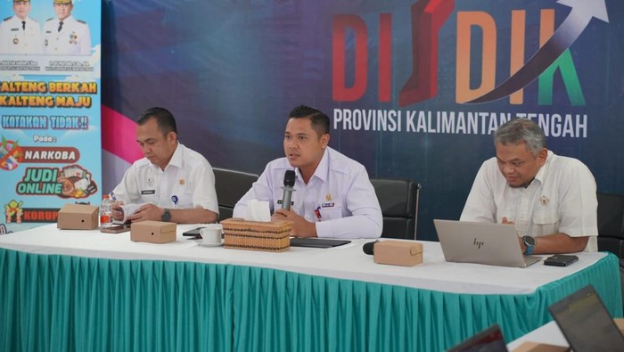 Tim Percepatan Tindak Lanjut Hasil Rekomendasi BPK sampaikan 97 Temuan Bertahun-tahun di Disdik Kalteng.