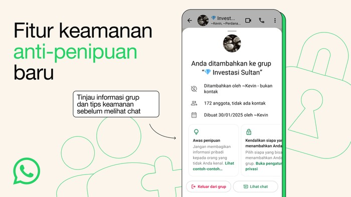 Fitur keamanan baru WhatsApp