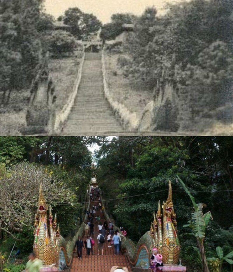 Foto Perbandingan Dulu Sekarang