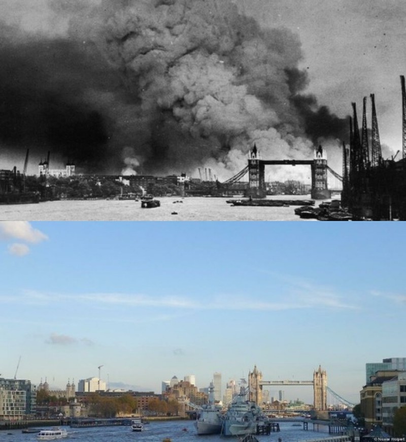 Foto Perbandingan Dulu Sekarang