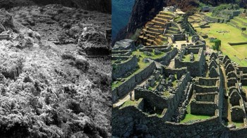 Machu Picchu, 1911-2016 Foto: Boredpanda
