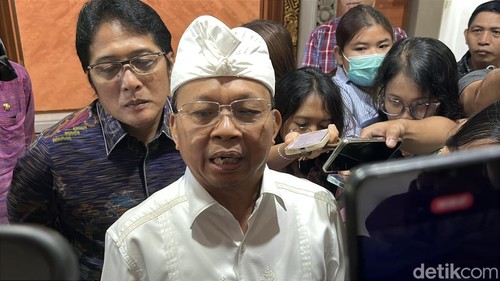 Gubernur Bali Wayan Koster di kantor Gubernur Bali, Rabu (6/8/2025).