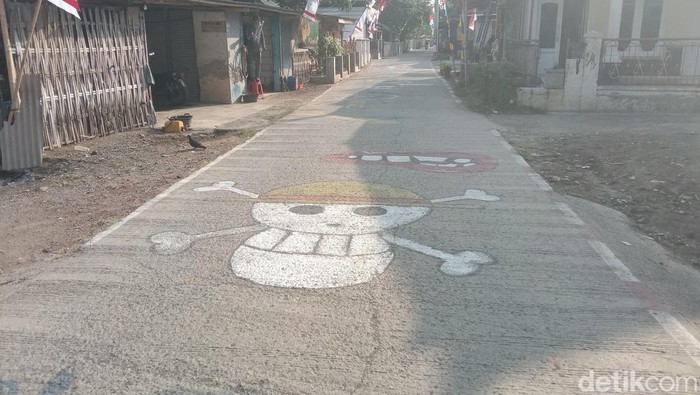 Jalan Desa Krasak Indramayu Penuh Gambar 3D Jalan Desa Krasak Indramayu Penuh Gambar 3D