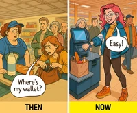 Dikarenakan kemajuan teknologi, kehidupan mengalami beberapa penyesuaian. Komik ini berhasil menyuguhkan perbedaan zaman dulu vs sekarang karena teknologi.
