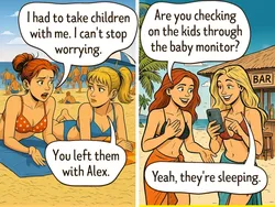 Komik yang Gambarkan Bedanya Kehidupan Zaman Dulu vs Now karena Teknologi