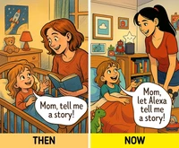 Dikarenakan kemajuan teknologi, kehidupan mengalami beberapa penyesuaian. Komik ini berhasil menyuguhkan perbedaan zaman dulu vs sekarang karena teknologi.