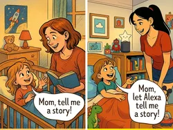 Komik yang Gambarkan Bedanya Kehidupan Zaman Dulu vs Now karena Teknologi