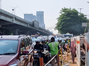 Proyek di Jalan TB Simatupang Sampai Desember, Siap-siap Macet Terus