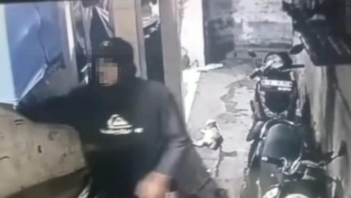 Maling Motor Saat Ditangkap Polisi