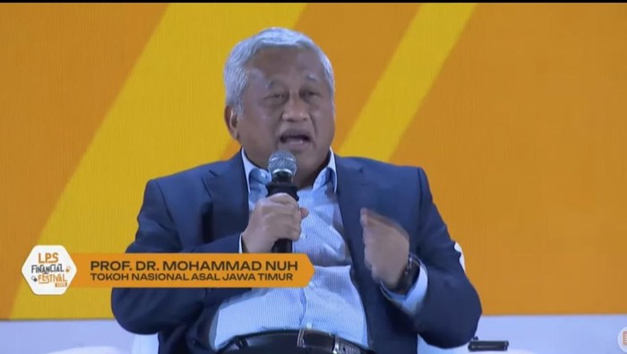 Mantan Menteri Pendidikan dan Kebudayaan (Periode 2009-2014) sekaligus Tokoh Nasional asal Jawa Timur Mohammad Nuh