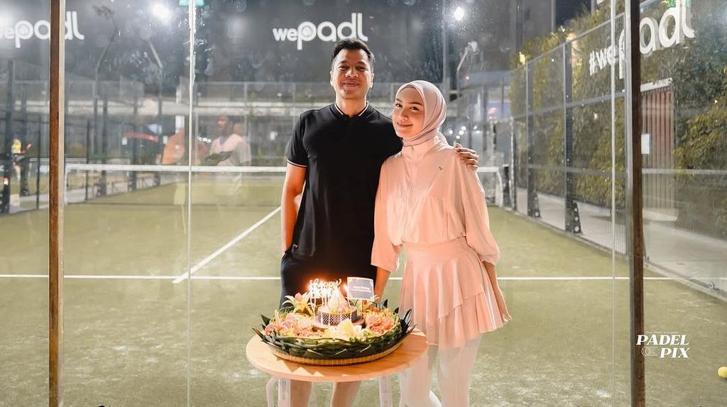 Harapan Melody Prima di HUT Suami: Semoga Cinta Kita Abadi