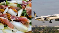 Duh! Muslim Makan Babi di Pesawat Gegara Pramugari Salah Info