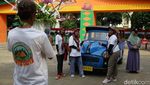 Oplet Si Doel Mejeng di Pameran Flona 2025