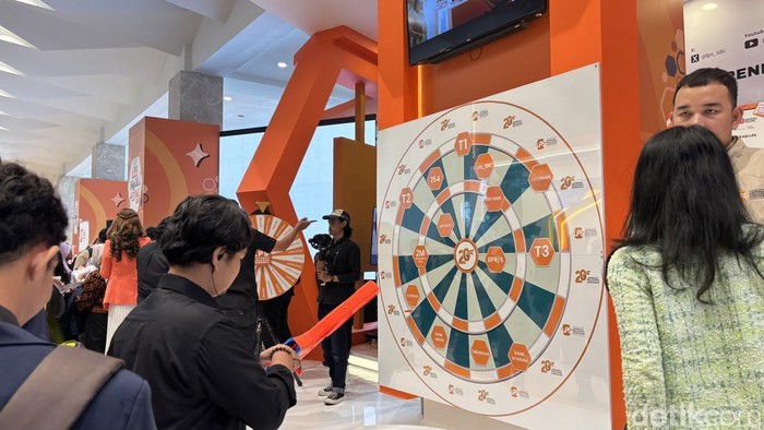 Para peserta LPS Financial Festival main game soal literasi keuangan