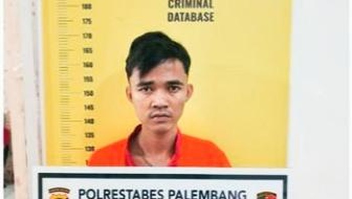 Pelaku Bayu Andika ditangkap tim gabungan Polrestabes Palembang
