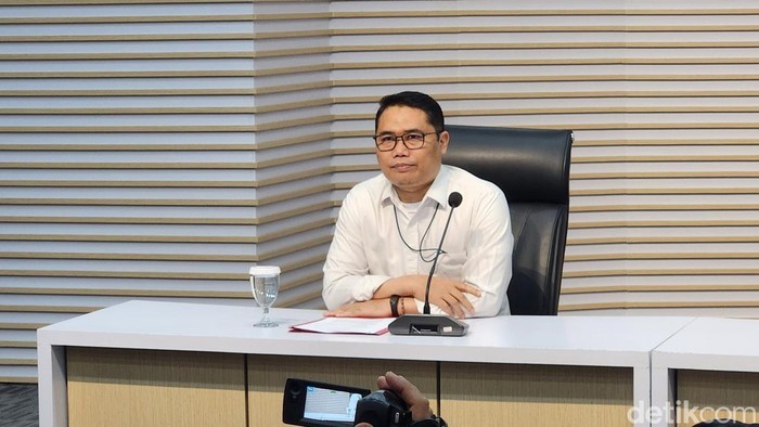 Plt Deputi Penindakan dan Eksekusi KPK, Asep Guntur Rahayu (Adrial Akbar/detikcom)