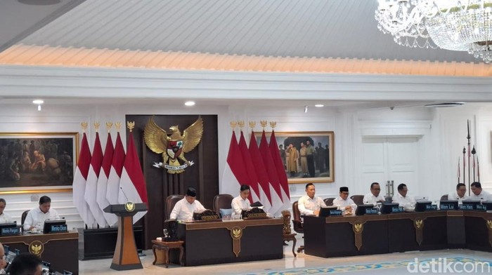 Prabowo gelar sidang kabinet, Rabu (6/8) siang.
