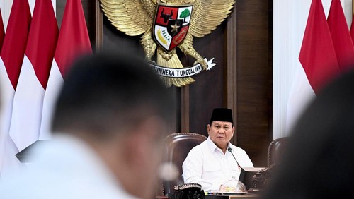 Presiden Prabowo Subianto menggelar sidang kabinet, Rabu (6/8/2025).