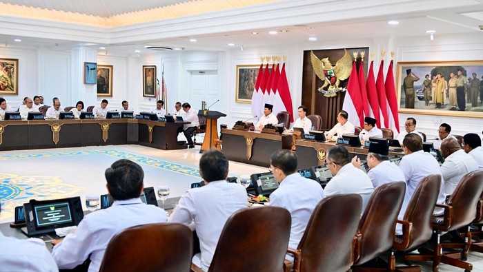 Presiden Prabowo Subianto menggelar sidang kabinet, Rabu (6/8/2025).