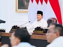 Tawa Prabowo Sentil Ada Orang Tak Berkeringat Pengin Masuk Kabinet