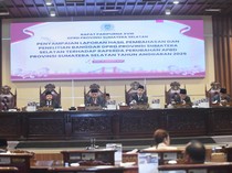 DPRD-Pemprov Sumsel Sahkan Perubahan APBD 2025: Pendapatan Rp 11,12 T