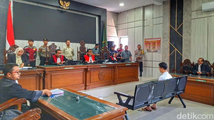 Suasana sidang di Pengadilan Negeri (PN) Bale Bandung pada Rabu (6/8/2025).