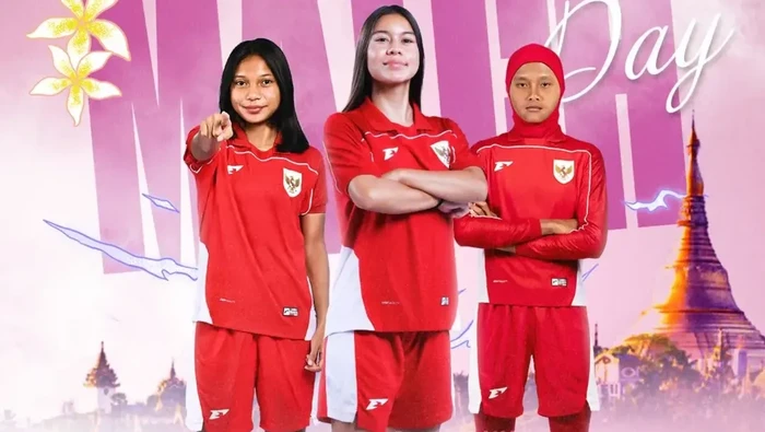 Timnas Putri Indonesia U-20 Vs India U-20 di Kualifikasi Piala Asia Wanita U-20 2026.